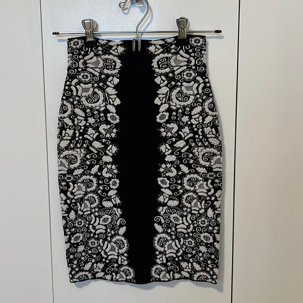 BCBG Elena Foliage Skirt